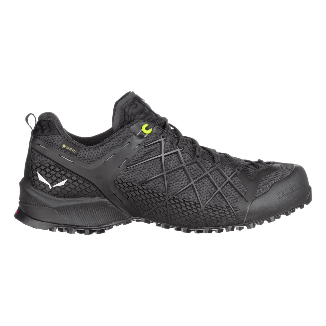 Salewa Wildfire GORE-TEX® Erkek Outdoor Ayakkabı Siyah/Gümüş Türkiye 041763TIU